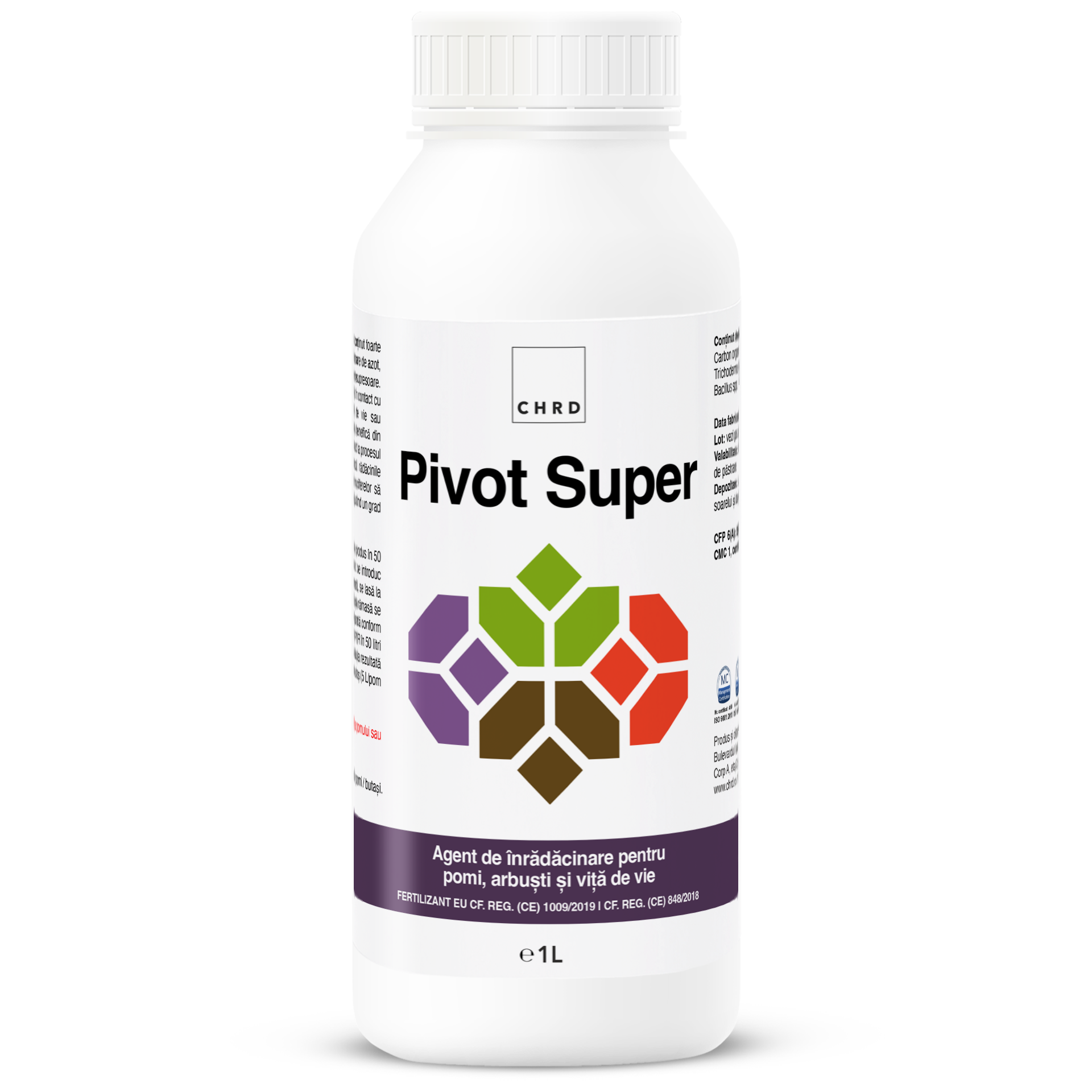 PIVOT SUPER, Biostimulator microbian pentru pomi, arbuști și viță de vie